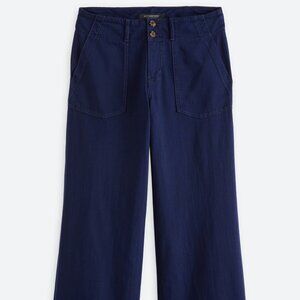 Liverpool Patch Pocket Wide Leg Jeans Navy Women’s 12 EUC Like New